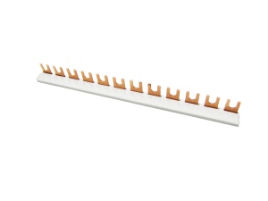 Pieptene busbar tip furca 1 pol 12 module 63A 210mm 12mm² - Img 1