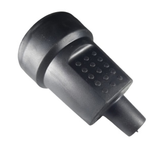 Priza neagra cupla cauciucata schuko 16A 250V - Img 3