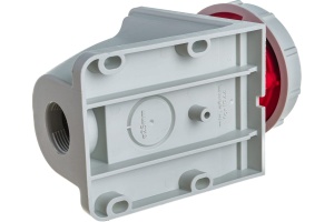 Priza trifazica aplicata 4 poli 16A 3P+E 6h CEE 380V IP67 - Img 3