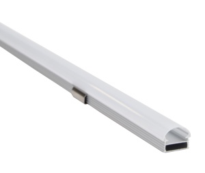 Profil din aluminiu pentrubenzi LED, fixare exterioară
