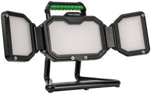 Proiector LED portabil cu acumulator, + cablu de înc. USB