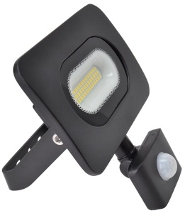 Proiector SMD cu detector de mișcare, negru