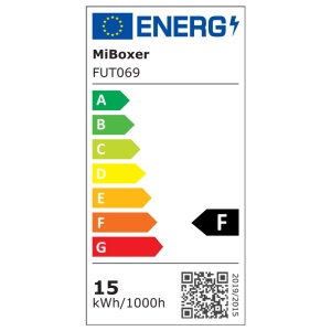 Spot LED Miboxer 15W RGB+CCT 1200lm 80lm/W 2700K~6500K, 16 milioane de culori intensitatea luminii ajustabila, control de la distanta 30m 2.4GHz IP54 - Img 2