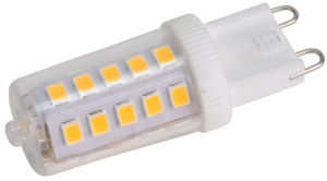 Sursă de lumină LED în carcasă din material plastic