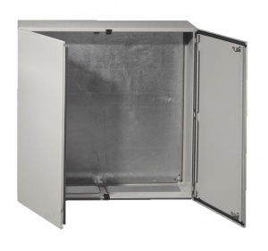 Tablou 1200x1000x300mm electric metalic industrial cu contrapanou galvanizat IP55 1000V 630A vopsit electrostatic cu 2 usi - Img 1
