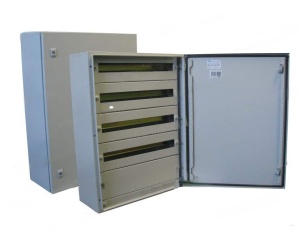 Tablou electric 800x600x250mm 104 module cofret dulap cabinet metalic modular 4 randuri x 26 module IP66 aparent cu plastroane sina DIN pentru montaj contrapanou placa de montaj