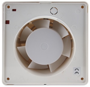 Ventilator de baie cu jaluzele aut.,rulment, temp., s.umid. - Img 2