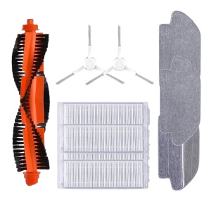 Set accesorii compatibile pentru aspiratoare Xiaomi S10 / S12 : Perie principala: 1 buc; Filtre: 4 buc; Perii laterale: 2 buc; lavete: 3 buc