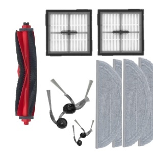 Set accesorii compatibile pentru aspiratoare Roborock Q10 : Perie principala: 1 buc; Filtru: 2 buc ; Perii laterale: 2 perechi; lavete: 4 buc