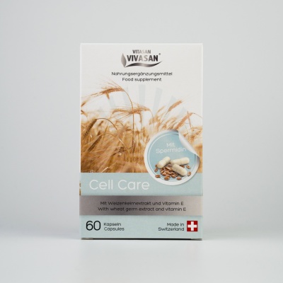 Cell care - Supliment alimentar cu Spermidina si vitamina E - 60 capsule