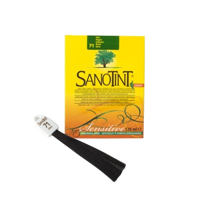 Vopsea păr SanoTint Light cu ulei de mei auriu și extracte din plante - 125 ml.