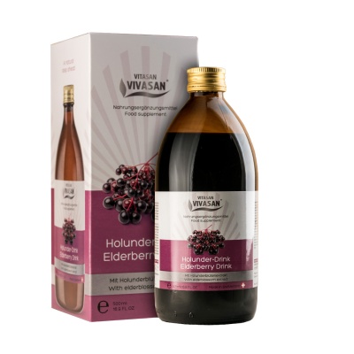 Bautura "Soc negru" - Supliment alimentar antiviral, sustine sistemul imunitar - 500 ml. - Img 2