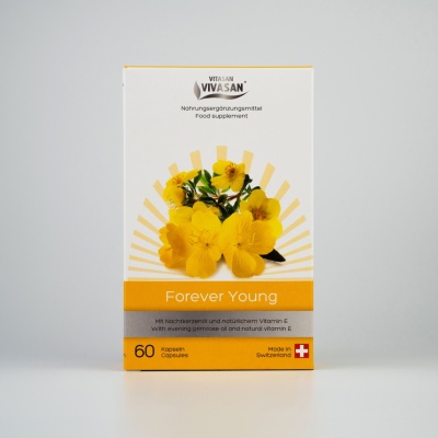 Forever Young - Supliment alimentar cu Luminita noptii pentru echilibru hormonal - 60 capsule