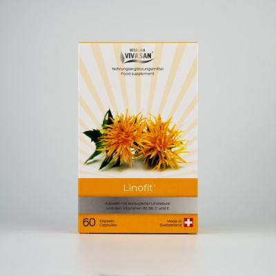 Linofit - Supliment alimentar cu acid linoleic conjugat - 60 capsule