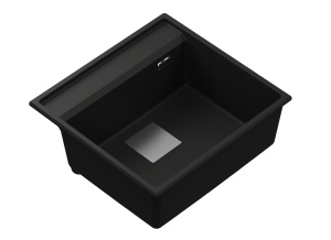 Granitni sudoper MONO u cisto crnoj obradi