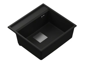 Granitni sudoper MONO u cisto crnoj obradi