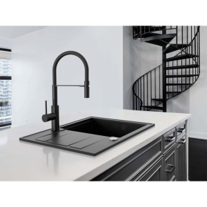 Granitni sudoper Valterra Torino pijesak bež boja 65x50x21 cm - Img 2