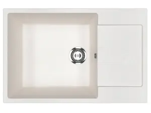 Granitna Sudopera Valterra V602 76x50x20cm boja BIJELA
