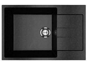 Granitna Sudopera Valterra V602 76x50x20cm boja granit crna