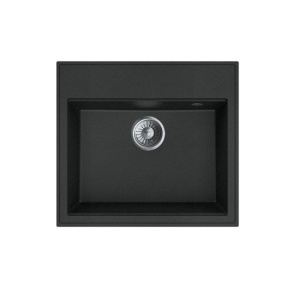 Granitni sudoper Valterra Verona 56x51x20 boja crna sa tačkicama akcija