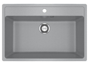 VALTERRA Granitni Sudoper, model V600 SIVA boja 77x50x20cm