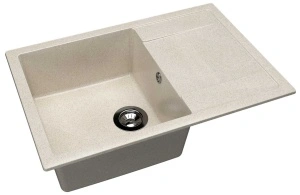 Granitni sudoper Techno 760 76x51x20 boja bež - Img 2
