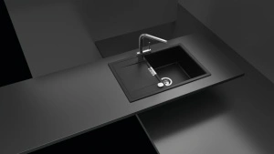 Schock Cristadur granitni sudoper MONO D-100 boja crna mat - Img 3