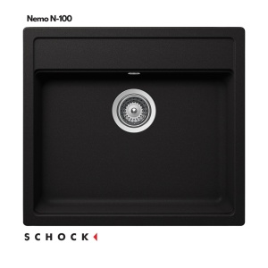Schock granitni sudoper NEMO N-100 boja crna mat