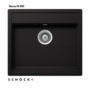 Schock granitni sudoper NEMO N-100 boja crna mat