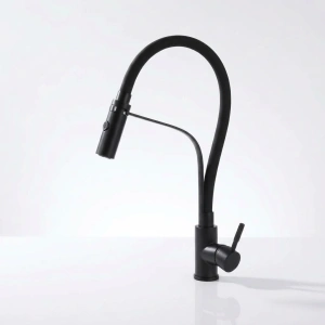 Akcija set: Valterra Niko 490 crni granitni sudoper + KAV full black slavina - Img 2
