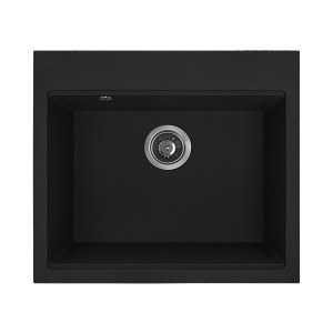 Granitna sudopera model NIKO 570 boja ULTRA CRNA
