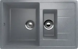 Granitni sudoper Valterra V205 boja siva