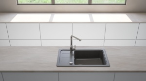 Schock granitni sudoper FORMHAUS D-100LS boja antracit - Img 3