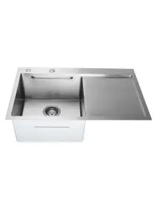 Sudoper od inoksa KAV HD7850 s tacnom, dozerom i zaštitnom rešetkom INOX boja - Img 3