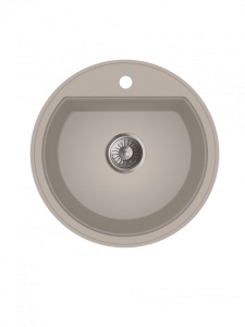 Valterra COMO Okrugli Granitni Sudoper – Bež Boja (ϕ 510mm)