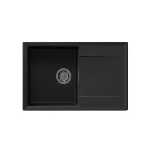 Granitni sudoper Valterra Luna 77x46x20 boja ultra crna