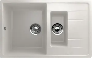 Granitni sudoper Valterra V205 boja bijela
