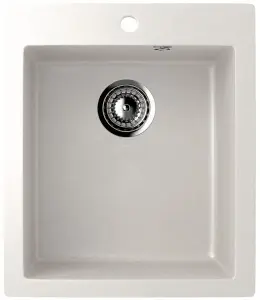 Granitni sudoper 420x500 - ULTRA BIJELA model V404
