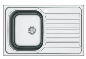 Limeni sudoper 79×50×17 cm – debljina 0,8 mm