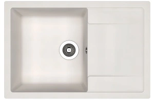 Granitni sudoper Techno 760 76x51x20 boja prljavo bijela