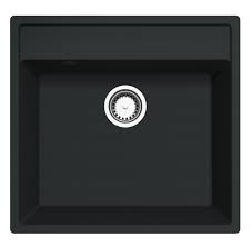 Sandonna Selena Granitni Sudoper – CRNA MAT (53x50cm)