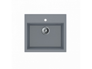 Granitni sudoper Valterra Verona 56x51x20 boja grafit siva akcija - Img 2