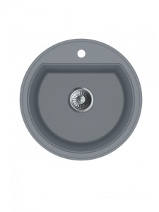 Valterra COMO Okrugli Granitni Sudoper – Siva Boja (ϕ 510mm)