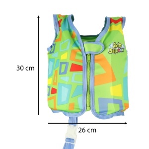 AQUASTAR Vesta de înot pentru copii verde - Img 3