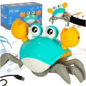 Crab crawler interactiv cu sunet verde
