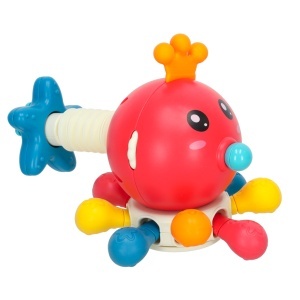 Jucărie senzorială Octopus Montessori pentru bebeluși - Img 2