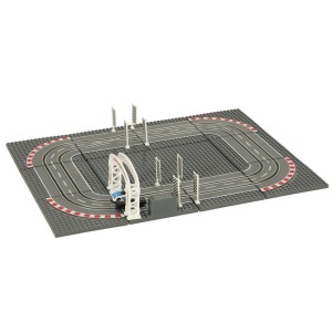 Pista de curse pentru mașini de poliție 51x38.5cm - Img 3