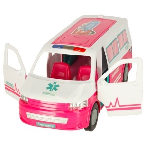 Ambulanță mobilă spital păpușă accesorii - Img 3