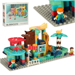 Blocuri creative blocuri dinosaur parc de dinozaur pistă de minge 147sz