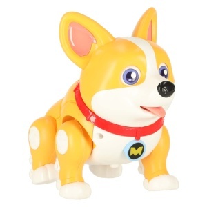 Câine câine robot interactiv Corgi urechi strălucitoare muzică - Img 2